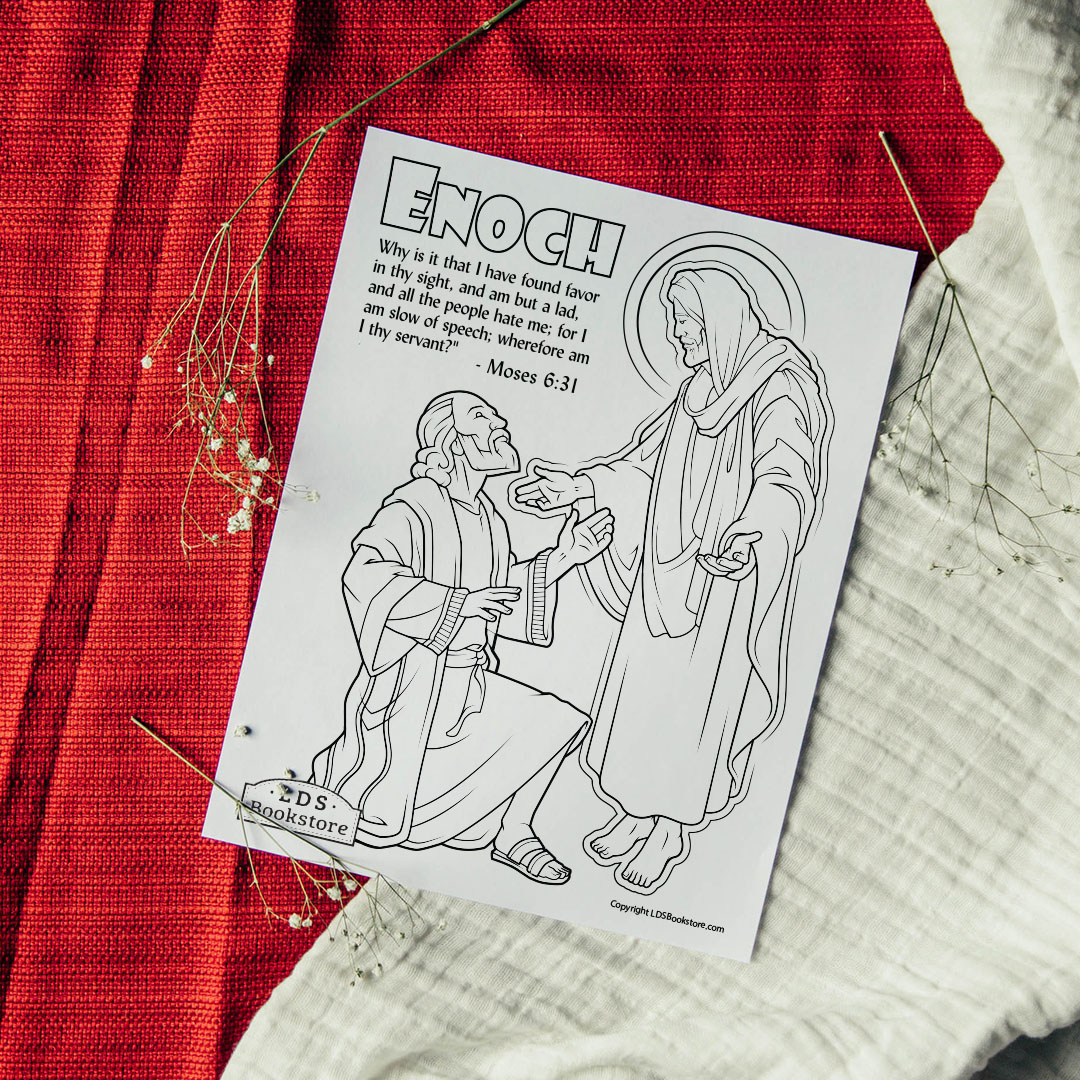 Enoch Finds Favor Coloring Page - Printable - LDPD-PBL-COLOR-ENOCH