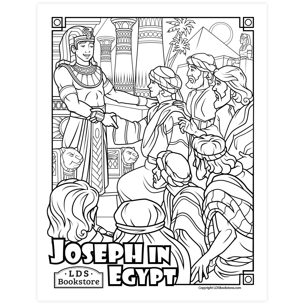 Joseph Bible Coloring Pages