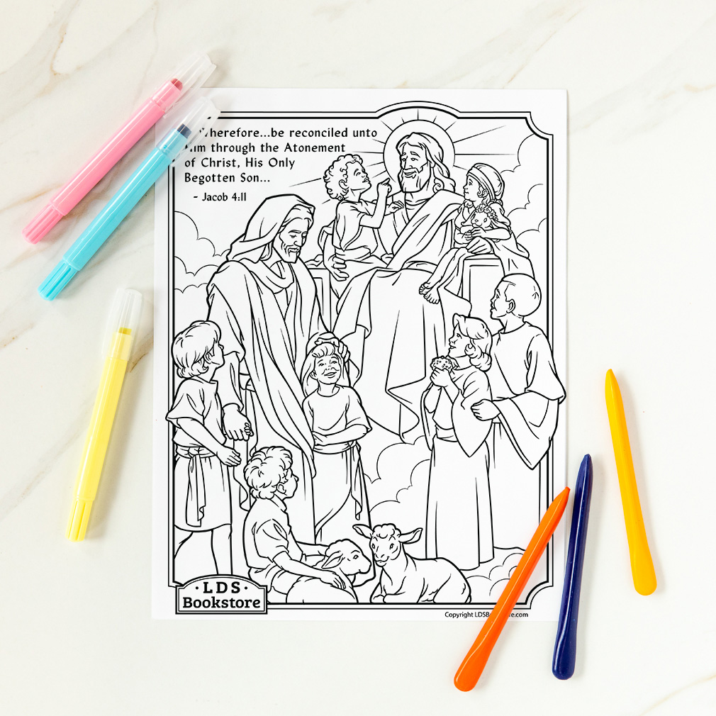 Be Reconciled with God Coloring Page - Printable - LDPD-PBL-COLOR-JACOB411