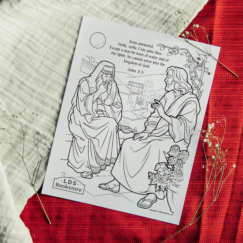 Born of Water and the Spirit Coloring Page - Printable - LDPD-PBL-COLOR-JOHN3-5