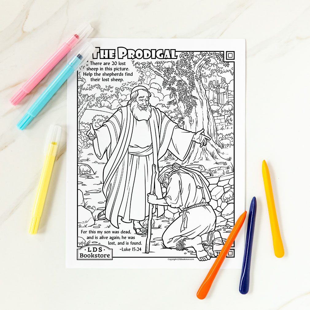 The Prodigal Son Coloring Page - Printable - LDPD-PBL-COLOR-LUKE15-24