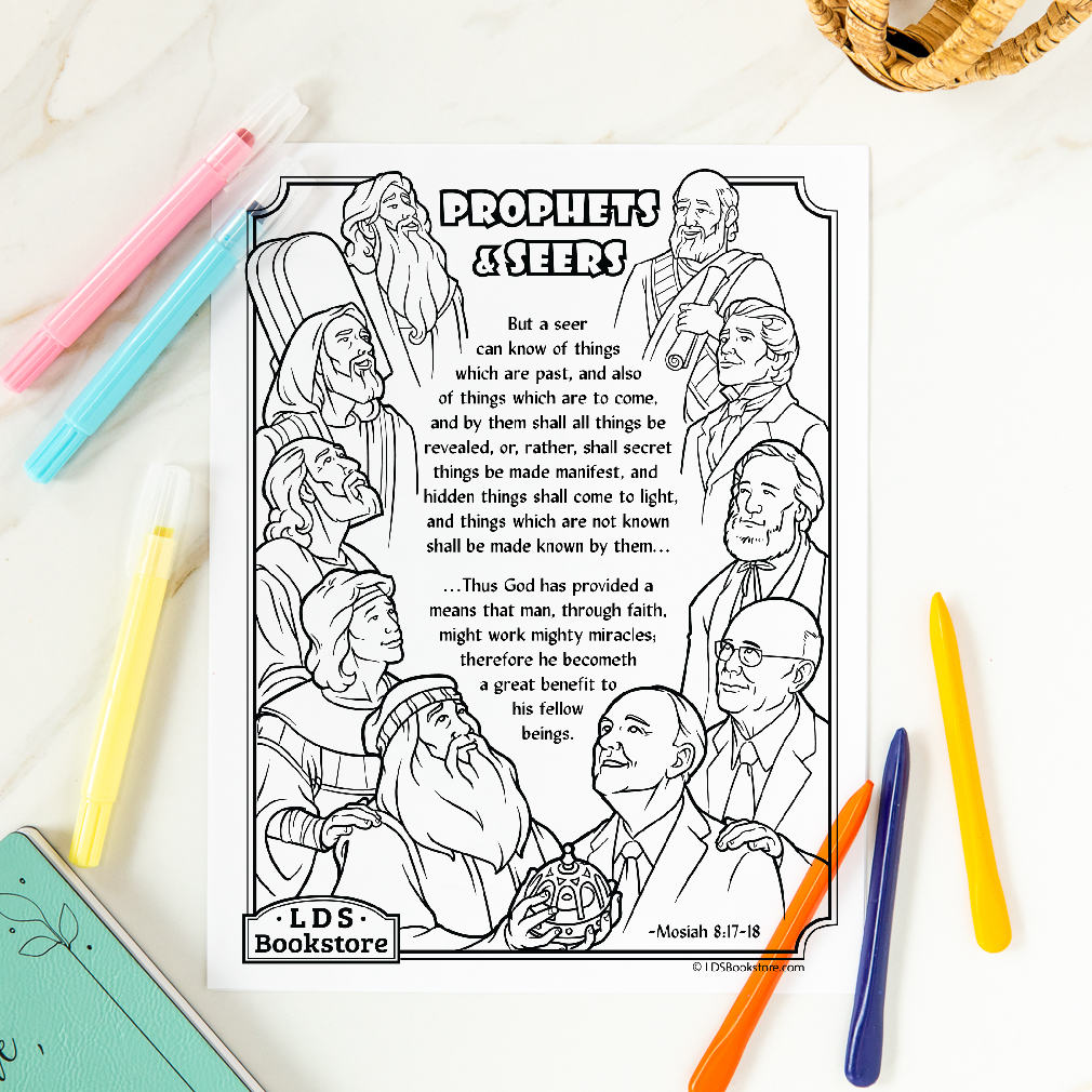 Prophets and Seers Coloring Page - Printable - LDPD-PBL-COLOR-MOSIAH817