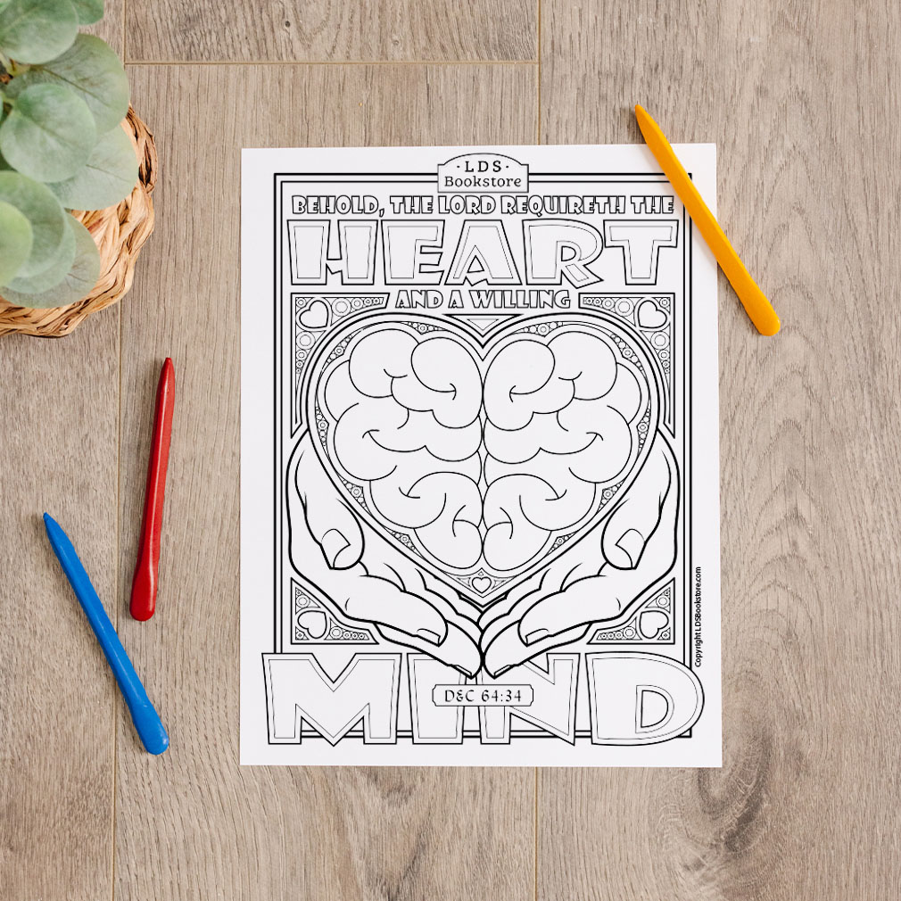 The Lord Requireth the Heart and a Willing Mind Come, Follow Me Study Packet - Digital Download - LDPD-CFM-25-25
