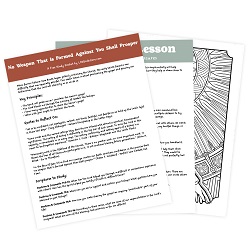 No Weapon That Is Formed Against You Shall Prosper Come, Follow Me Study Packet - Digital Download come follow me, doctrine and covenants, come follow me study guide, come follow me printable, doctrine and covenants printable