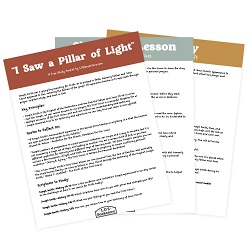 I Saw a Pillar of Light Come, Follow Me Study Packet - Printable