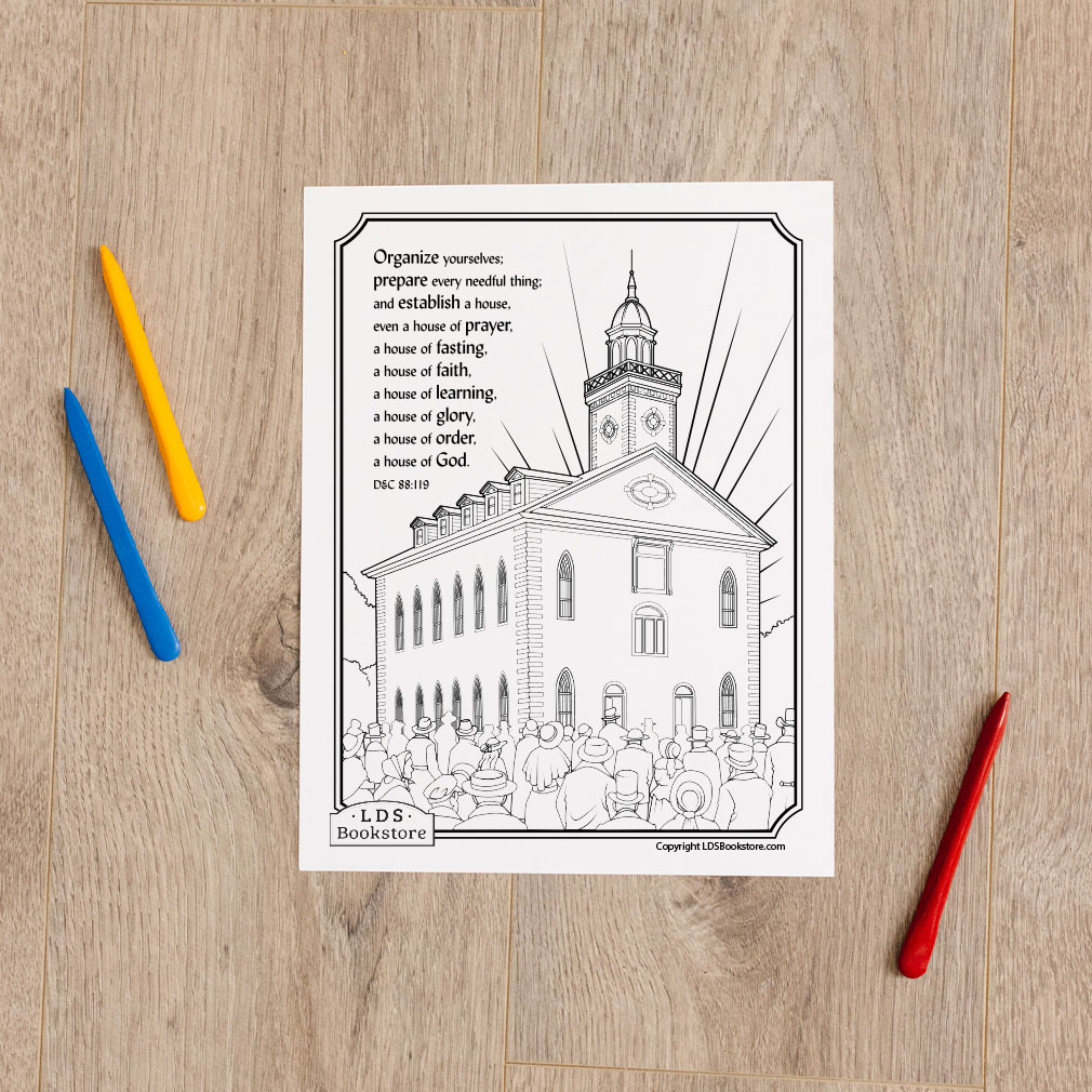 Establish a House of God Come, Follow Me Study Packet - Digital Download - LDPD-CFM-25-33