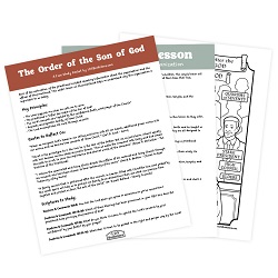 The Order of the Son of God Come, Follow Me Study Packet - Digital Download come follow me, doctrine and covenants, come follow me study guide, come follow me printable, doctrine and covenants printable