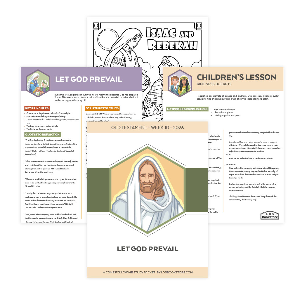 Let God Prevail Come, Follow Me Study Packet - Digital Download - LDPD-CFM-26-10