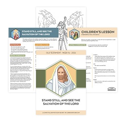 Stand Still, and See the Salvation of the Lord Come, Follow Me Study Packet - Digital Download