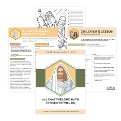 All That The Lord Has Spoken We Will Do Come, Follow Me Study Packet - Digital Download