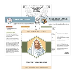 Comfort Ye My People Come, Follow Me Study Packet - Digital Download