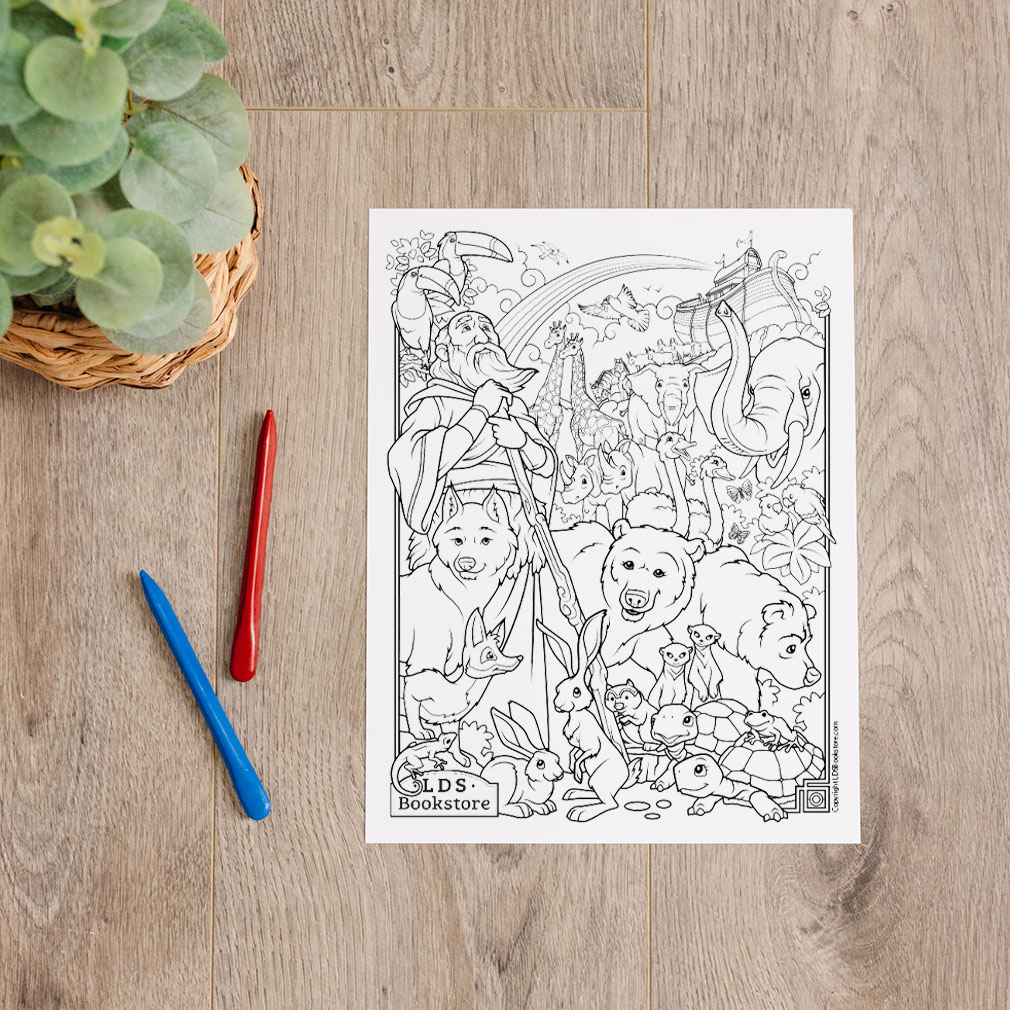 Noah Found Grace in the Eyes of the Lord Come, Follow Me Study Packet - Digital Download - LDPD-CFM-26-7