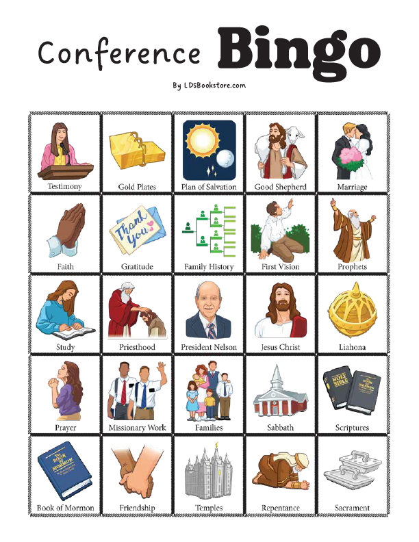 Free General Conference Printables 2025 Free General Conference Printables 2025