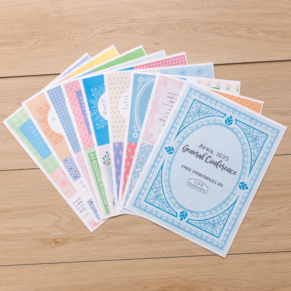 April 2026 General Conference Quotes Color - Digital Download - LDPD-PBL-GCP-APR26-QUOTE-COLOR