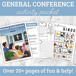 General Conference Activity Packet - Digital Download