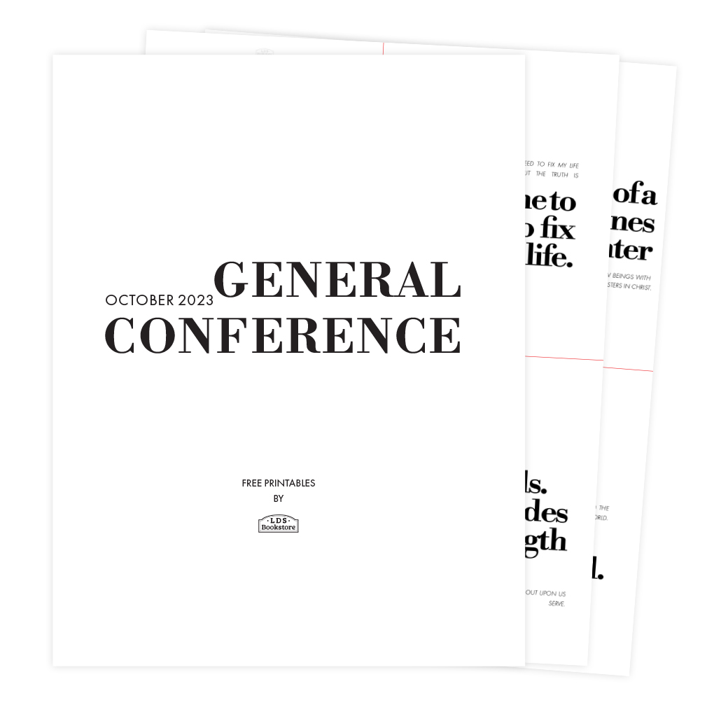 General Conference Quotes Printable - October 2023 - LDPD-PBL-GCP-OCT23-QUOTE