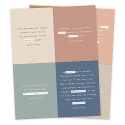 President Nelson Printable Quote Pack - 99th Birthday Set