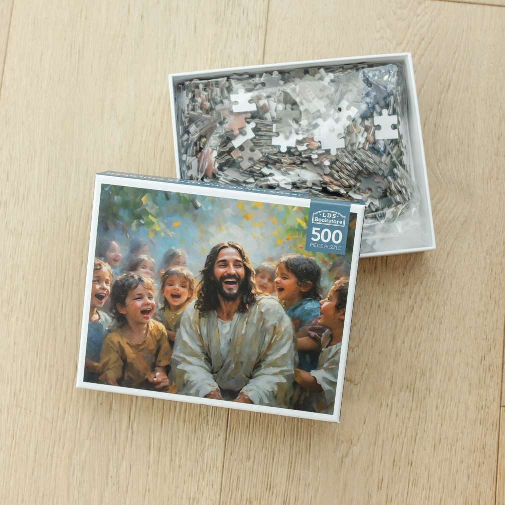 Jesus Loved the Little Children - 500 Piece Puzzle  - LDP-PZ-JLLC