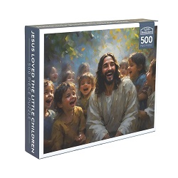 Jesus Loved the Little Children - 500 Piece Puzzle 