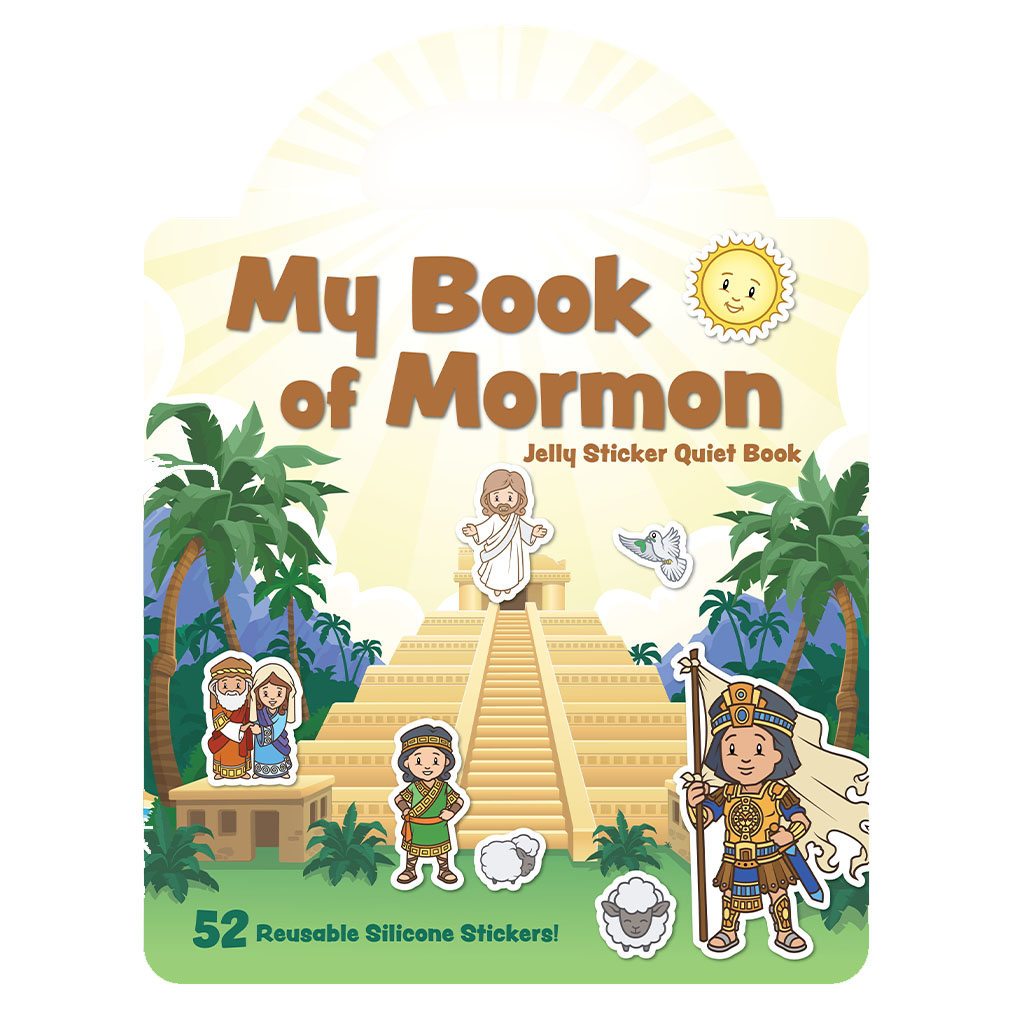 Book of Mormon Jelly Sticker Quiet Book - LDP-JQB-BOM