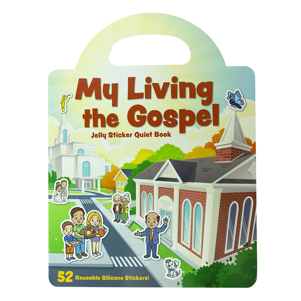 My Living the Gospel Jelly Sticker Quiet Book - LDP-JQB-LG