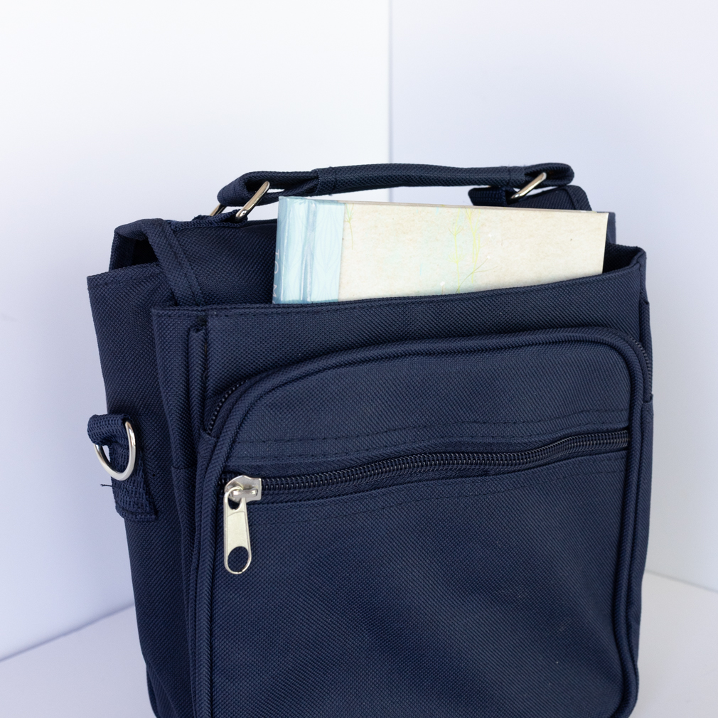 Scripture Bag - Blue Floral - PCM-FO50NY