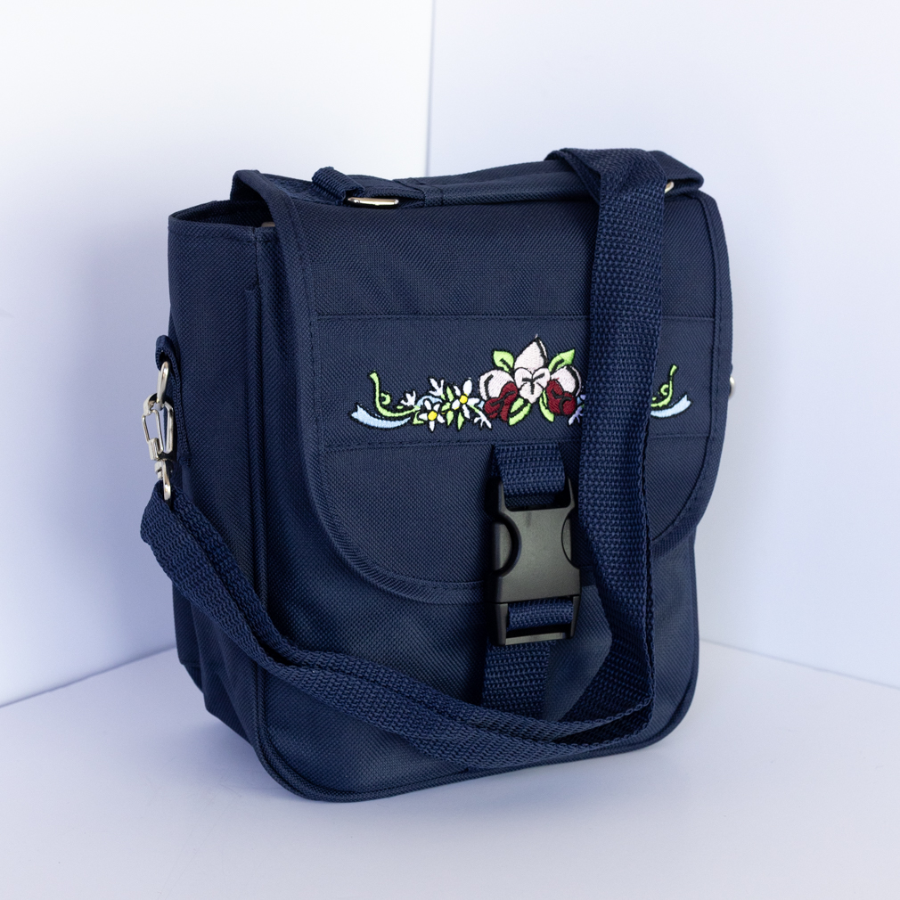 Scripture Bag - Blue Floral - PCM-FO50NY