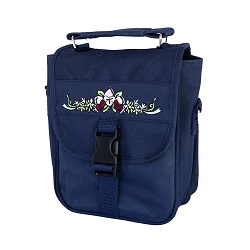 Scripture Bag - Blue Floral