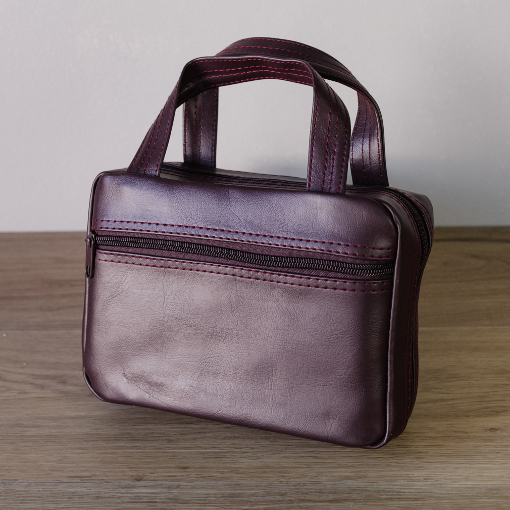 Scripture Case - Burgundy Simulated Leather - PCM-ST25BU