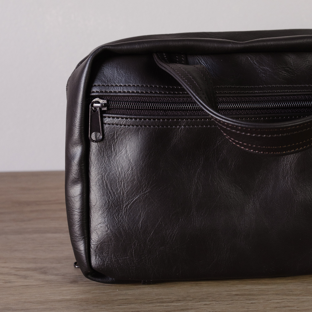Large Scripture Case - Brown Simulated Leather - PCM-STL25BR