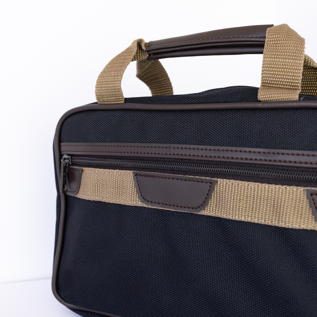 Large Scripture Case - Black & Tan - PCM-STL50BK-T