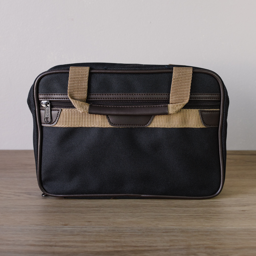 Large Scripture Case - Black & Tan - PCM-STL50BK-T