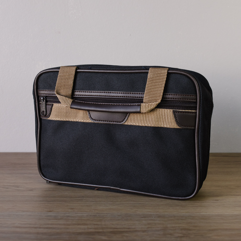 Large Scripture Case - Black & Tan - PCM-STL50BK-T