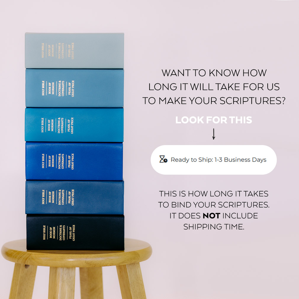 Hand-Bound Genuine Leather Quad - Blue Collection - LDP-HB-RQ-BLUC