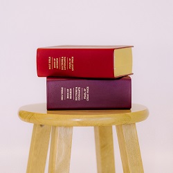 Hand-Bound Genuine Leather Quad - Red Collection red lds scriptures, custom lds scriptures, red lds scripture, red quad,color quad scriptures,red quad scriptures