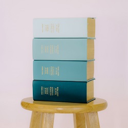 Hand-Bound Genuine Leather Quad - Teal Collection turquoise scriptures, teal lds scriptures, custom lds scriptures, teal lds scripture, teal quad, color quad scriptures, teal quad scriptures