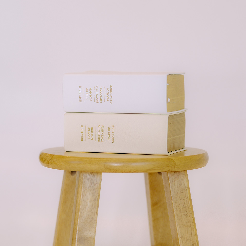 Hand-Bound Genuine Leather Quad - White Collection - LDP-HB-RQ-WHTC