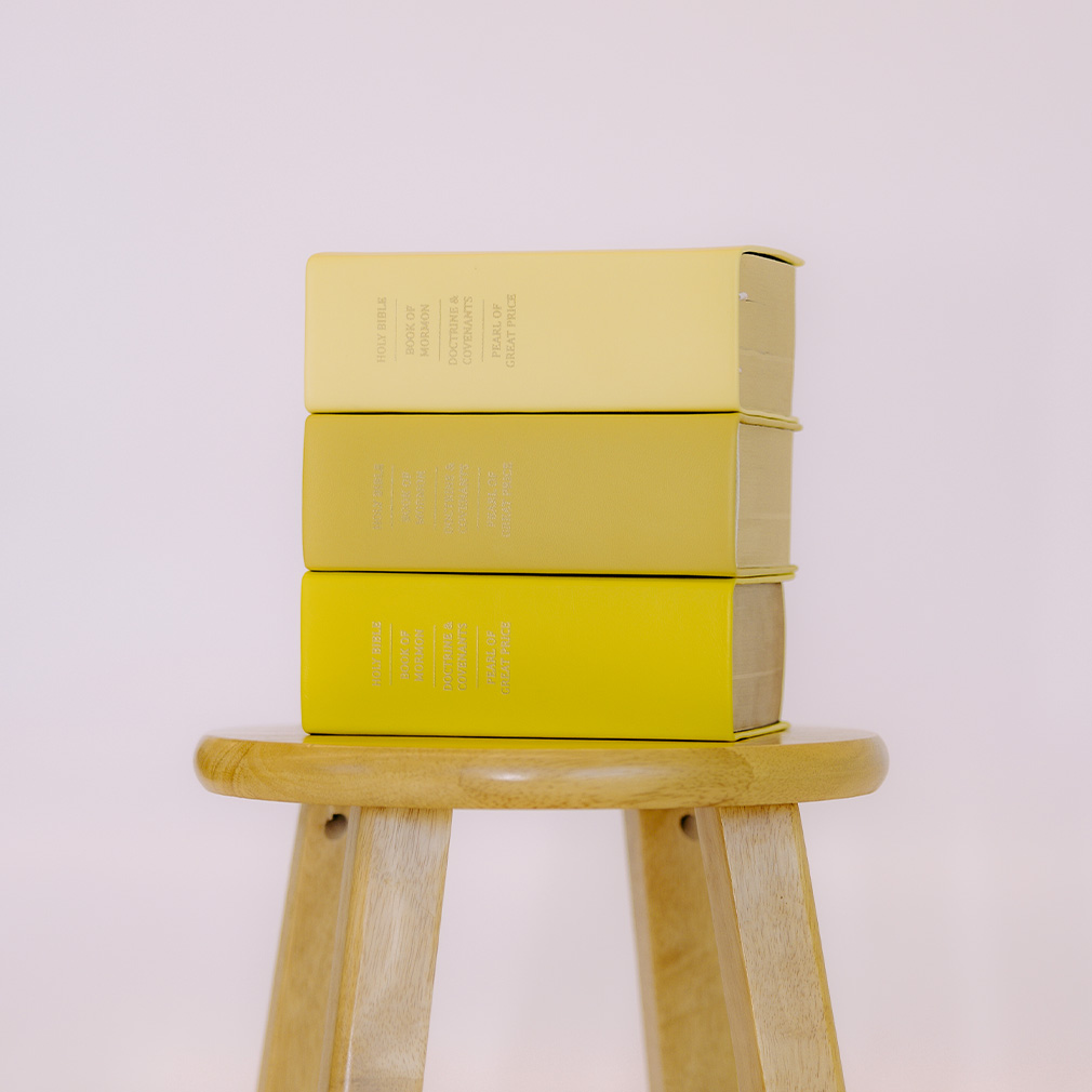 Hand-Bound Genuine Leather Quad - Yellow Collection - LDP-HB-RQ-YELC