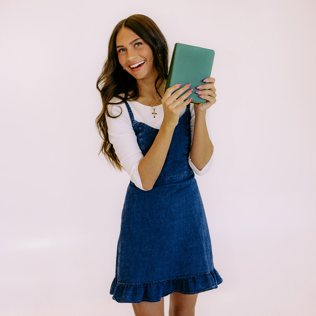 Hand-Bound Genuine Leather Quad - Green Collection - LDP-HB-RQ-GREC