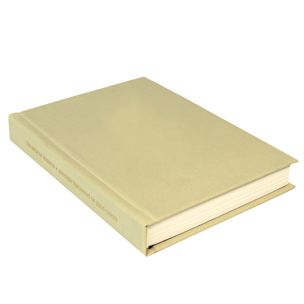 Pre-Made Hardcover Book of Mormon - Canvas - LDP-HC-BOM-CNV-PM