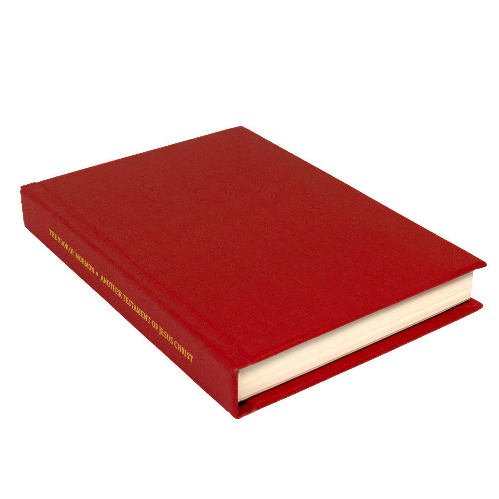 Hardcover Book of Mormon - Cherry - LDP-HC-BOM-CHR