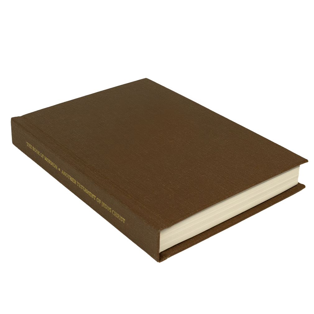 Hardcover Book of Mormon - Hickory - LDP-HC-BOM-HCK