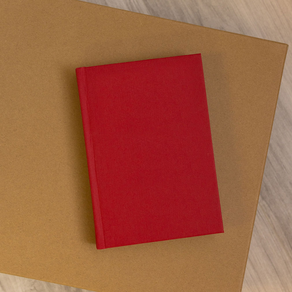 Pre-Made Hardcover Book of Mormon - Cherry Red - LDP-HC-BOM-CHR-PM