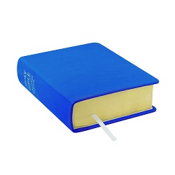 Hand-Bound Genuine Leather Bible - Royal Blue
