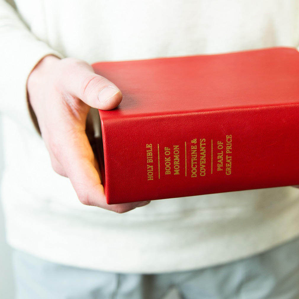 Hand-Bound Genuine Leather Quad - Red Collection - LDP-HB-RQ-REDC
