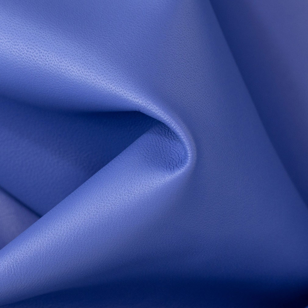 Large Hand-Bound Genuine Leather Quad - Medium Blue - LDP-HB-LQ-MBL