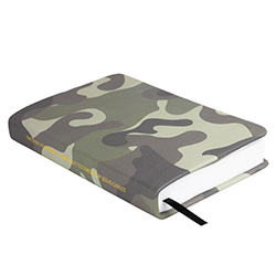 Hand-Bound Genuine Leather Book of Mormon - Army Camo army scriptures, camo scriptures, camo pattern, pattern scriptures, patterned scriptures, green scriptures, lds scriptures, scriptures