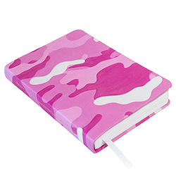 Hand-Bound Genuine Leather Book of Mormon - Cotton Candy Camo cotton candy scriptures, camo scriptures, camo pattern, pink camo, pink scriptures, pink pattern, pattern scriptures, patterned scriptures, lds scriptures, scriptures