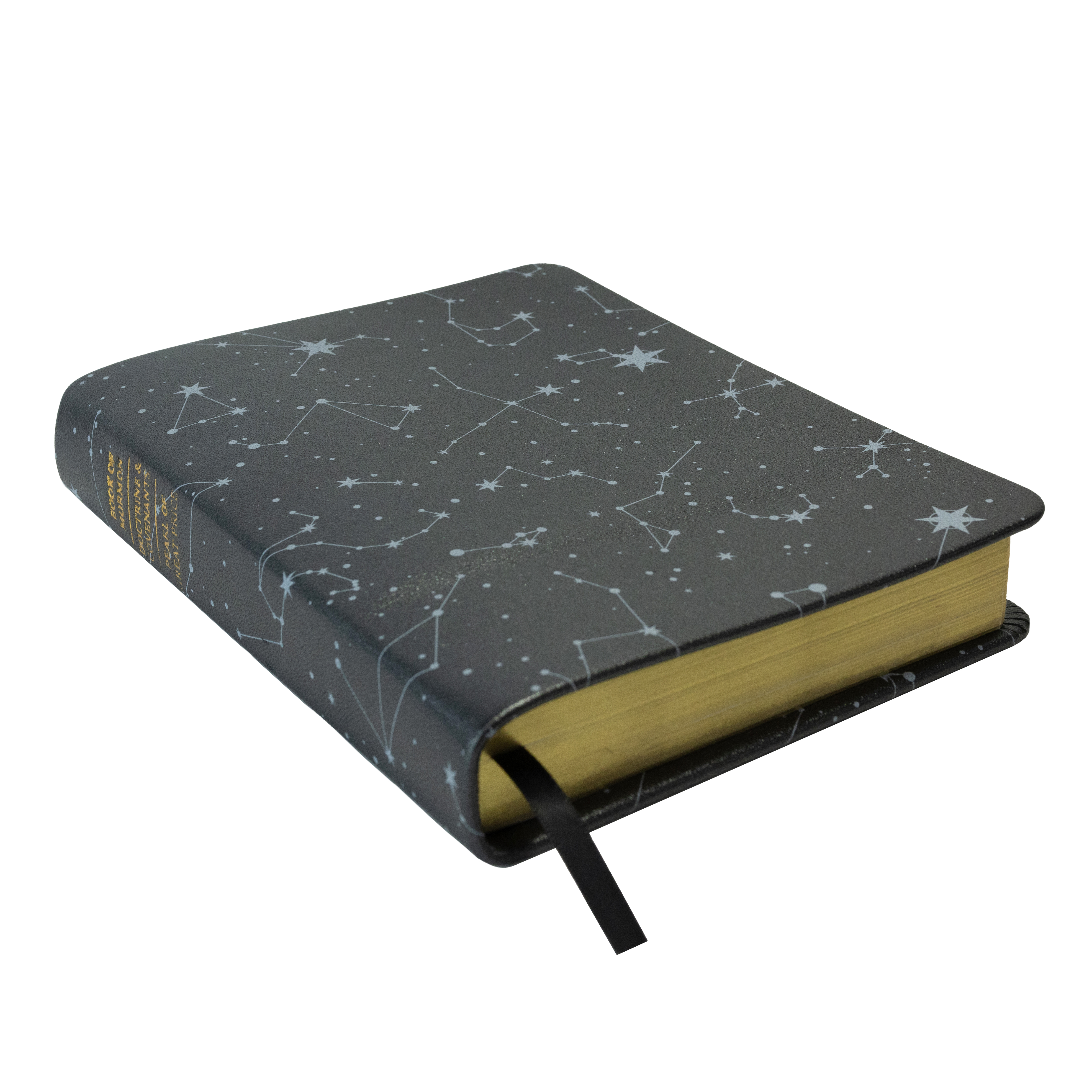 Hand-Bound Genuine Leather Triple - Zodiac Constellations pattern scriptures, patterned scriptures, lds scriptures, scriptures, constellation, constellation scriptures, star, stars, constellations, star scriptures, starry, starry scriptures