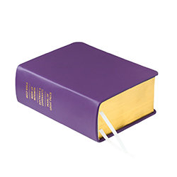 Pre-Made Hand-Bound Genuine Leather Quad - Lilac lilac lds scriptures, purple quad, lilac quad, purple lds scriptures